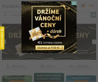 Robzone.cz(Robotické vysavače Robzone) Screenshot