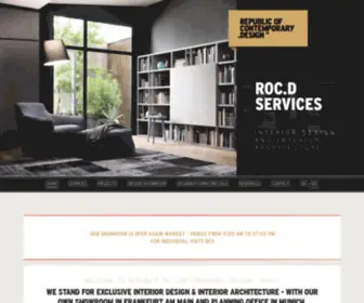 Roc-D.com(Interior design) Screenshot