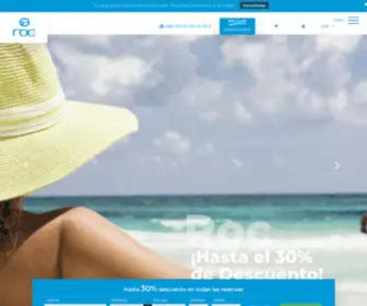 Roc-Hotels.com(WEB OFICIAL) Screenshot