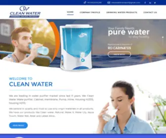 Rocabinetsmanufacturer.com(CLEAN WATER) Screenshot