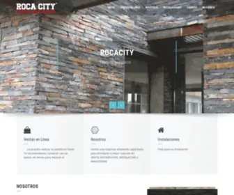 Rocacity.com(Piedras naturales) Screenshot