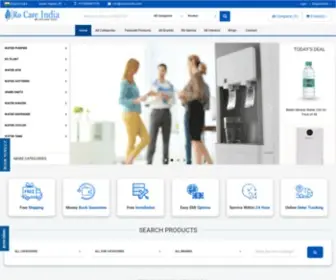 Rocareindia.com(RO Care India) Screenshot