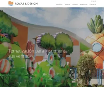 Rocas-Design.com(Tematización y roca artificial) Screenshot