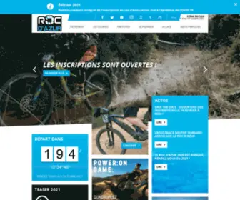 Rocazur.com(Roc d'Azur) Screenshot