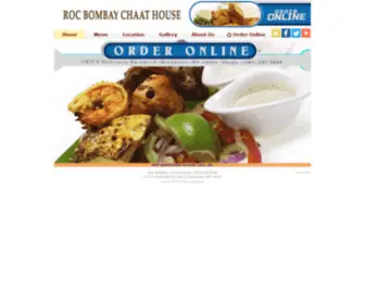 Rocbombaychaathouse.net(Roc Bombay Chaat House) Screenshot