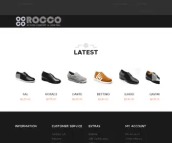 Roccoshoes.com(Elevator Shoes) Screenshot