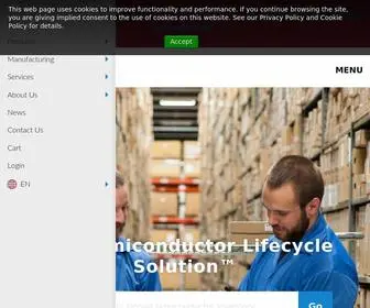 Rocelec.com(Rochester Electronics (en) Screenshot