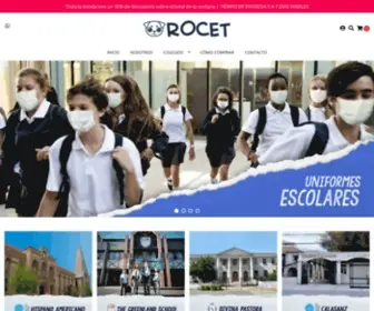 Rocet.cl(Uniformes ROCET) Screenshot