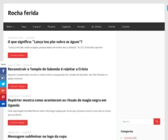 Rochaferida.com(Rocha ferida) Screenshot
