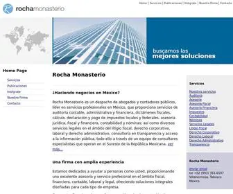 Rochamonasterio.com(Despacho de Contadores) Screenshot