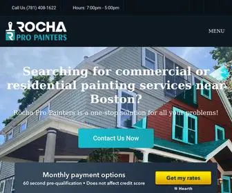 Rochapropainters.com(Rocha Pro Painters) Screenshot