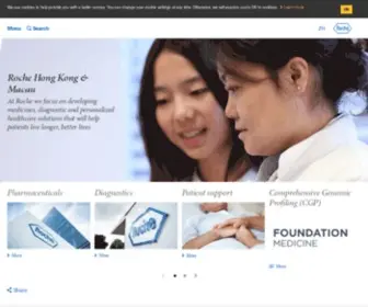 Roche.com.hk(Roche Hong Kong) Screenshot