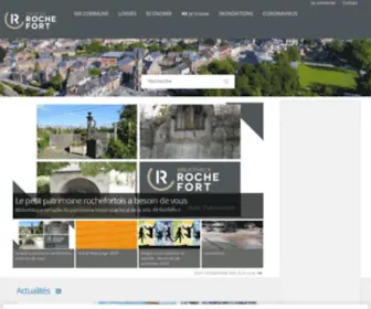 Rochefort.be(Rochefort, une Ville qui vit) Screenshot