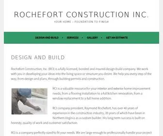 Rochefortconstruction.com(Your Home) Screenshot