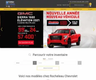 Rocheleauchevrolet.com(Rocheleau Chevrolet) Screenshot