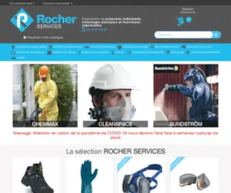 Rocher-Services.fr(ROCHER SERVICES) Screenshot