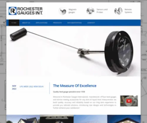 Rochester-Gauges.be(Rochester Gauges) Screenshot