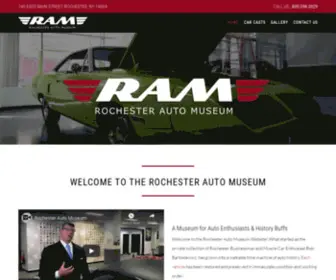 Rochesterautomuseum.com(The Rochester Auto Museum) Screenshot