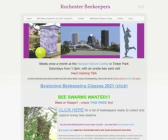 Rochesterbeekeepers.com(                                   Rochester Beekeepers) Screenshot