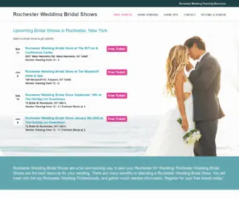 Rochesterbridalshows.com(Rochester Wedding Bridal Show January 10th) Screenshot