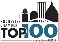 Rochesterchambertop100.com Logo