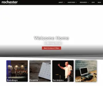 Rochesterchristian.com(Making New & Growing Disciples) Screenshot