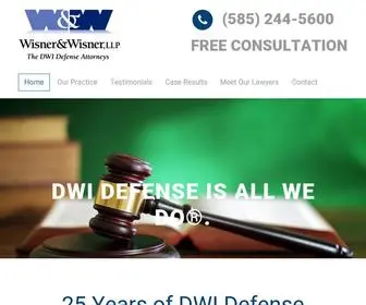 Rochesterdwilawyers.com(DWI Lawyer Rochester) Screenshot