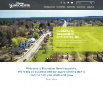 Rochesteredc.com(Rochester Economic Development) Screenshot