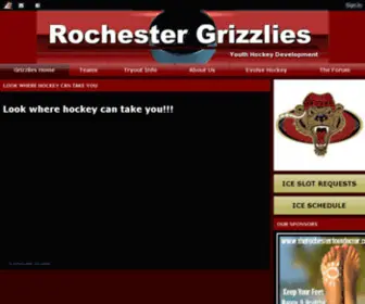 Rochestergrizzlies.com(Rochester Coalition) Screenshot