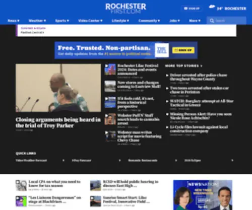 Rochesterhomepage.net(Access Restricted) Screenshot