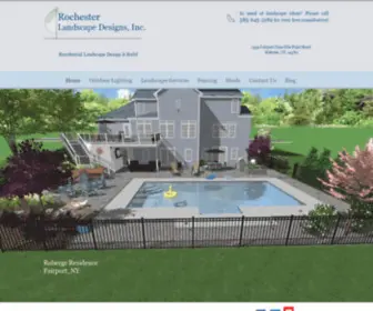 Rochesterlandscapedesigns.com(Rochester Landscape Designs) Screenshot