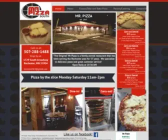 Rochestermnpizza.com(Mr Pizza) Screenshot