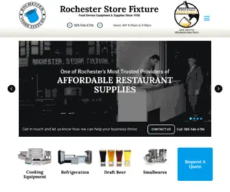 RochesterStorefixture.com(Rochester Store Fixture) Screenshot