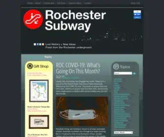 Rochestersubway.com(Rochester NY's favorite spot for lost history and new ideas) Screenshot