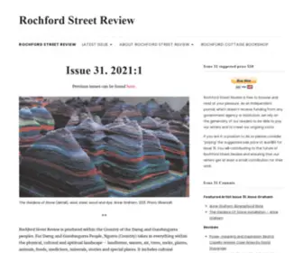 Rochfordstreetreview.com(Issue 31. 2021:1 Previous issues can be found here. ** Rochford Street Review) Screenshot