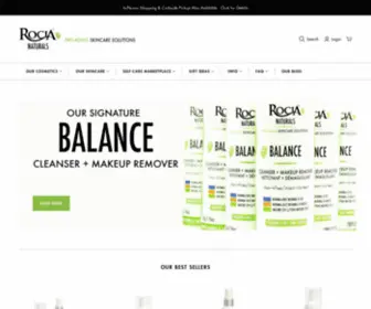 Rocia.ca(Rocia® Naturals) Screenshot