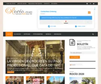 Rocio.com(Todo sobre El Rocio) Screenshot