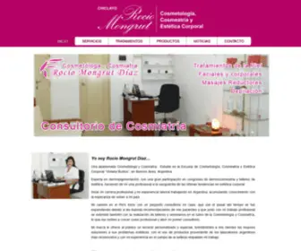 Rociomongrut.com(ROCIO MONGRUT) Screenshot