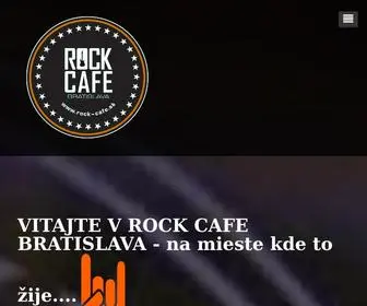 Rock-Cafe.sk(ROCK CAFE Bratislava) Screenshot