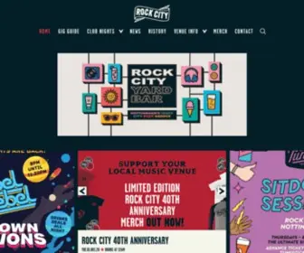 Rock-City.co.uk(The UK's Best Live Venue & Club) Screenshot