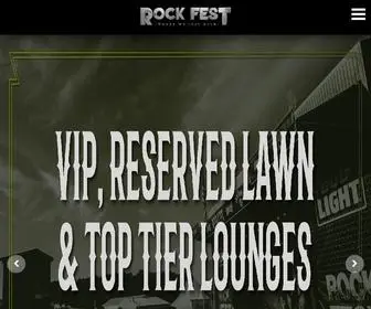 Rock-Fest.com(Rock Music Festival In Wisconsin) Screenshot