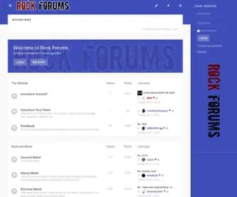Rock-Forums.com(Rock og Metal) Screenshot