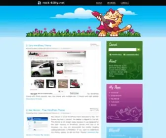 Rock-Kitty.net(Graphics & Design Blog) Screenshot