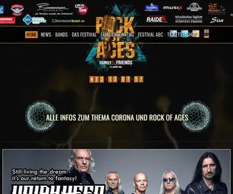 Rock-OF-Ages.de(Rock Of Ages Festival) Screenshot