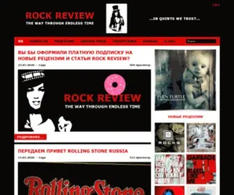 Rock-Review.ru(Rock Review) Screenshot