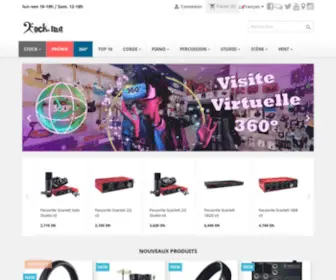 Rock.ma(Le magasin #1 d'instruments de musique au Maroc) Screenshot