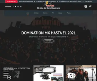 Rock111.com(Rock de México) Screenshot
