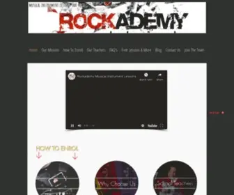 Rockademy.co.uk(Music Lessons) Screenshot