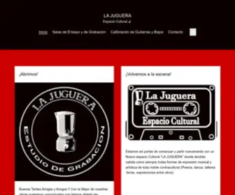 Rockalajuguera.cl(Espacio Cultural) Screenshot