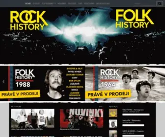 Rockandall.cz(Rock & All music magazine) Screenshot